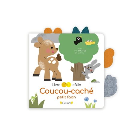 Coucou-caché petit faon, Livre câlin