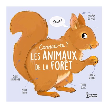 Connais-tu les animaux de la forêt ?, Larousse jeunesse