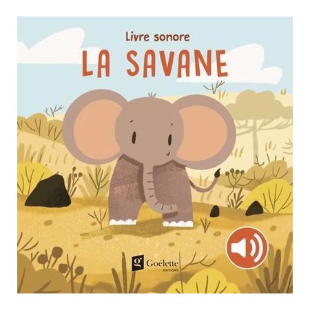 La savane, Livre sonore