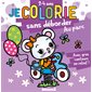 Je colorie sans déborder (2-4 ans) : Au parc T73 : Avec gros contours en relief !