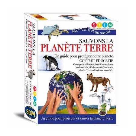 Sauvons la planète Terre : coffret éducatif, Mon coffret du savoir