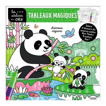 Animaux mignons : tableaux magiques