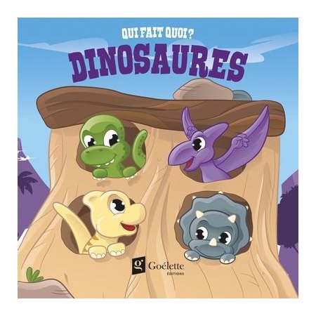 Qui fait quoi? : Dinosaures