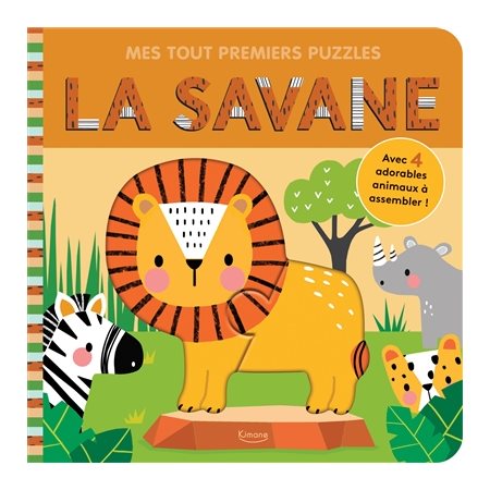 La savane . Mes tout premiers puzzles