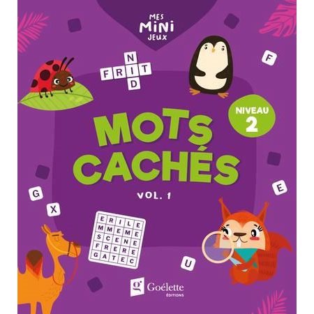 Mots cachés Niveau 2, vol. 1, Mes mini jeux