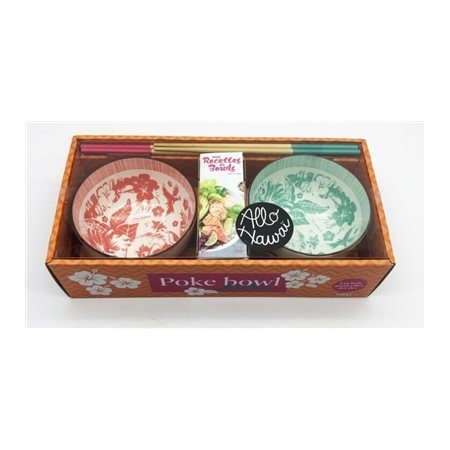 Poke bowl allo Hawaï : coffret