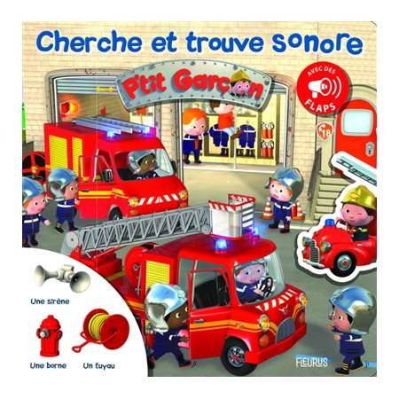 Cherche et trouve sonore P'tit garçon, P'tit garçon. Cherche et trouve