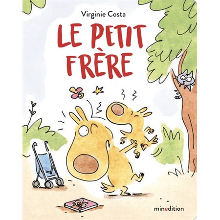 Le petit frère, Un livre cartonné Minedition