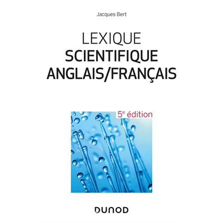 Lexique scientifique anglais-français : 25.000 entrées