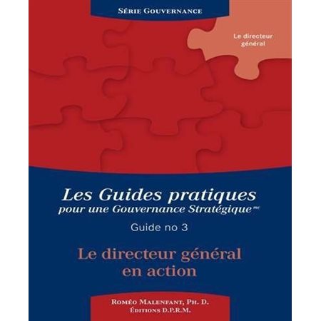 Le directeur général en action, Guides pratiques pour une gouvernance stratégique #03