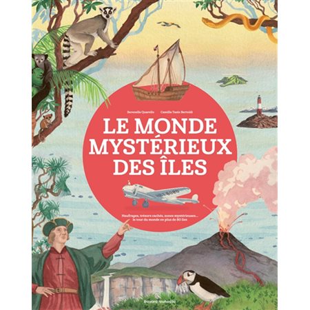 Le monde mystérieux des îles : naufrages, trésors cachés, zones mystérieuses... le tour du monde en plus de 80 îles