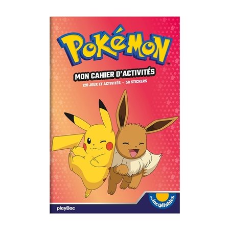 Pokémon : mon cahier d'activités