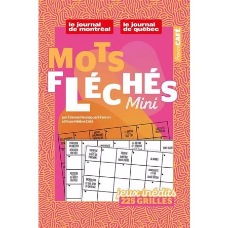 Pause-Café: Mots fléchés Mini 2025