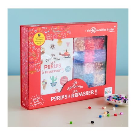 Je découvre les perles à repasser !! : coffret, Saxe kids