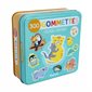 Boîte de gommettes métal : Les bébés animaux