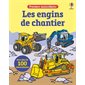 Les engins de chantier : Premiers autocollants : Dès 3 ans