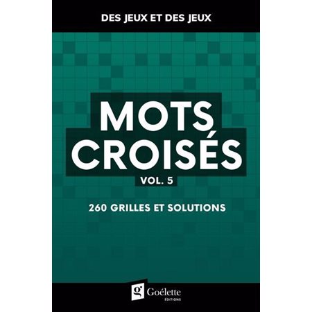 Mots croisés vol.5 djdj