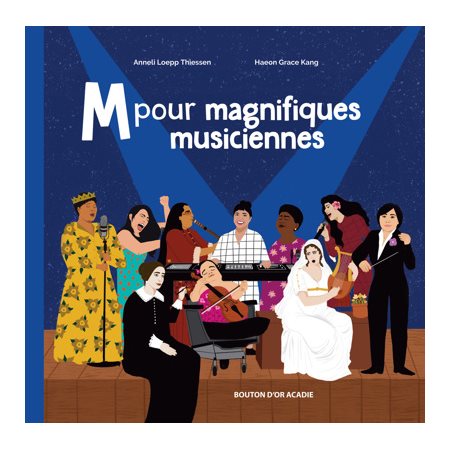 M pour magnifiques musiciennes, Étagère Planche à roulettes