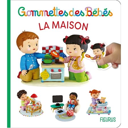 La maison, Gommettes des bébés