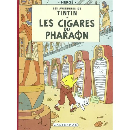 Les cigares du pharaon, Les aventures de Tintin