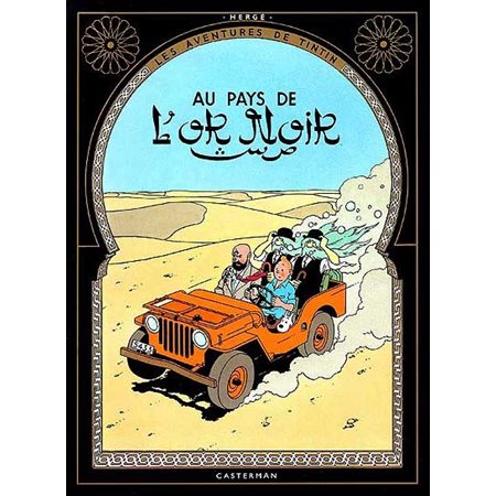 Au pays de l'or noir, Les aventures de Tintin