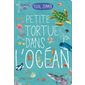 Petite tortue dans l'océan,