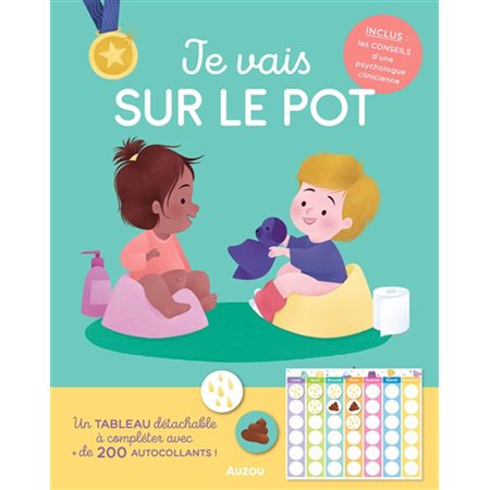 Je vais sur le pot
