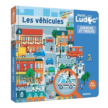 Les véhicules : cherche et trouve, P'tit ludoc