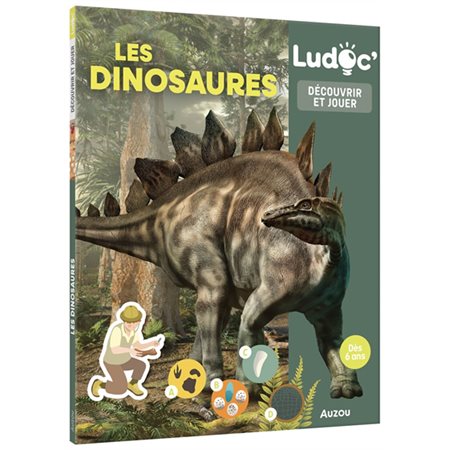 Les dinosaures, Ludoc. Découvrir et jouer