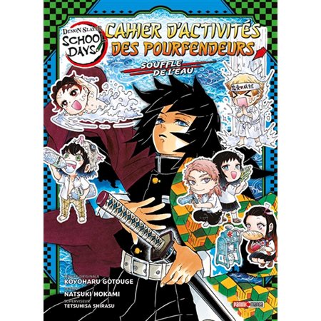Cahier d'activités des pourfendeurs : souffle de l'eau, Demon slayer : school days