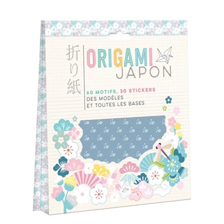 Origami Japon : 60 motifs, 30 stickers : des modèles et toutes les bases
