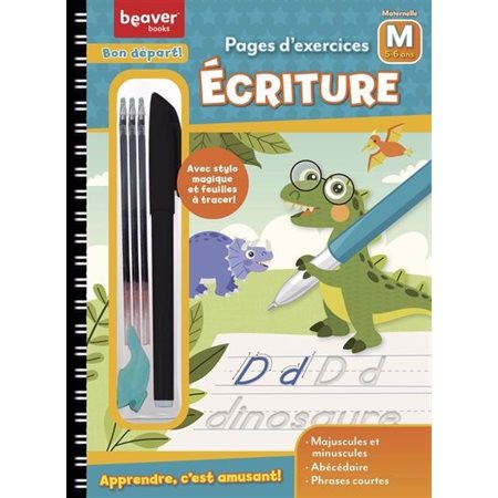 Écriture : Maternelle, Pages d'exercises