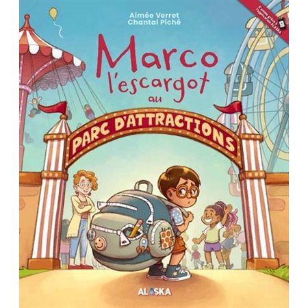 Marco l'escargot au parc d'attractions